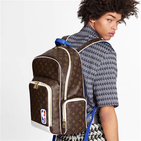 Louis Vuitton x NBA Zaino Pallacanestro Pallone Pelle Fiore 